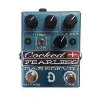 Daredevil Cocked & Fearless - 2-in-1 Distortion & Cocked Wah Pedal efekt gitarowy