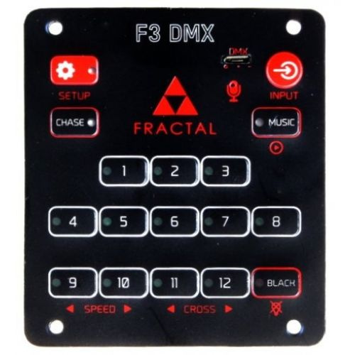Fractal Lights F3 DMX Player sterownik oświetlenia