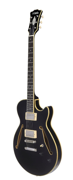 D'Angelico Excel SS Tour Solid Black gitara elektryczna