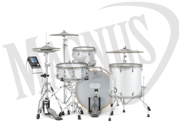 EFNOTE 7 Standard White Sparkle perkusja elektroniczna