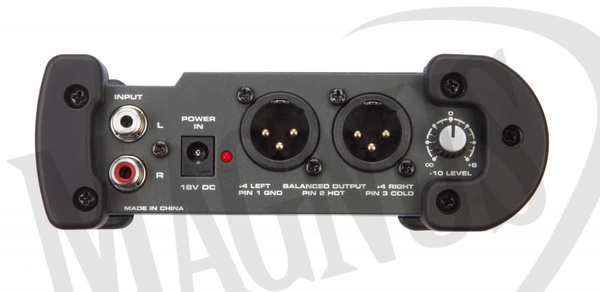 Samson S-CONVERT  konwerter RCA - XLR