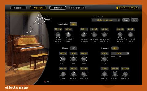 Synthogy Ivory II Upright Pianos oprogramowanie studyjne