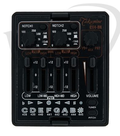 Takamine CT4-DX PREAMP 2-kanałowy preamp do gitary akustycznej