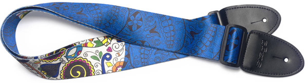 Stagg STE MEX SK BLUE  - pasek do gitary, tkaninowy