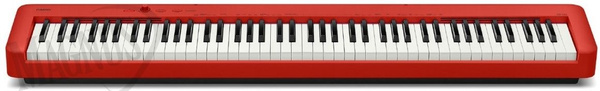 Casio CDP-S160 RD pianino cyfrowe w zestawie ze statywem