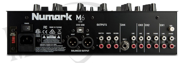Numark M6 USB Black mikser DJ