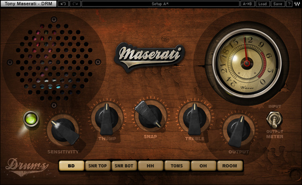 Waves Tony Maserati Signature Series oprogramowanie studyjne