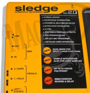 Studiologic Sledge 2.0 syntezator