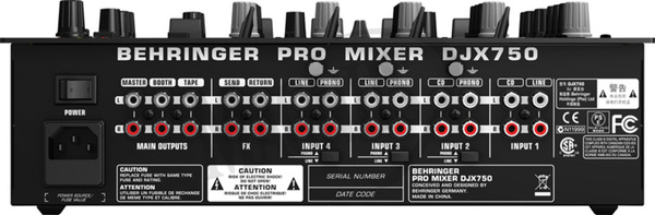 Behringer DJX 750 mikser DJ