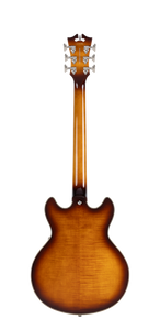 D'Angelico Premier Mini DC Dark Iced Tea Burst - gitara elektryczna
