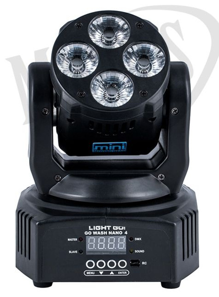 Light GO! Wash Nano 4 głowica ruchoma