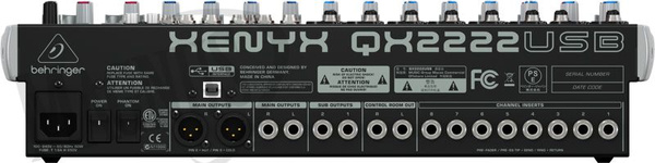 Behringer QX2222USB mikser analogowy