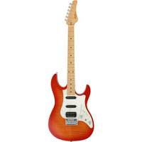 FGN J-Standard Odyssey FM Fire Burst gitara elektryczna