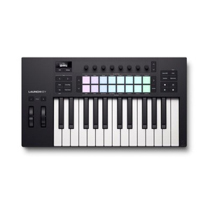 Novation Launchkey 25 MK4  - zaawansowany kontroler DAW, wyposażony w zestaw narzędzi do tworzenia muzyki