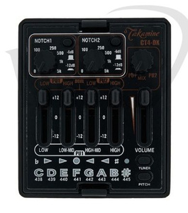 Takamine CT4-DX PREAMP 2-kanałowy preamp do gitary akustycznej