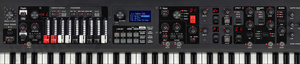Yamaha YC61  stage keyboard