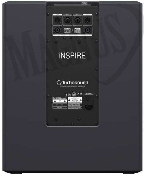 Turbosound IP15B - DSP, Bluetooth kolumna basowa aktywna