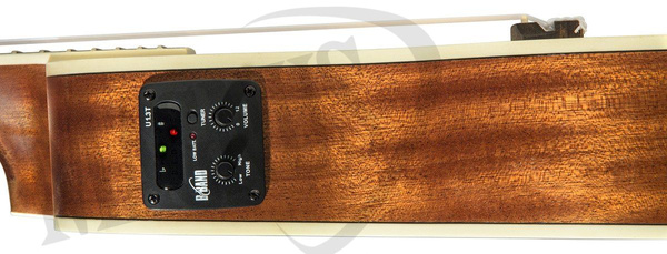 Luna Uke Heartsong USB Preamp elektryczne ukulele koncertowe