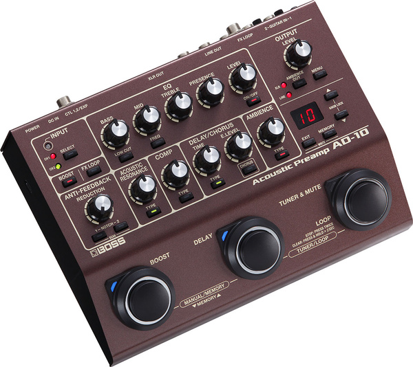 Boss AD-10 preamp do gitar akustycznych