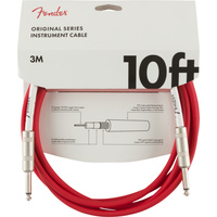 Fender Original Series kabel, 10', Fiesta Red kabel instrumentalny