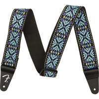 Fender Pasadena Woven Blue Snowflake pasek