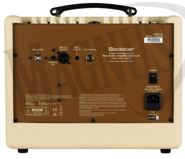 Blackstar Sonnet 60 Blonde combo do gitary akustycznej