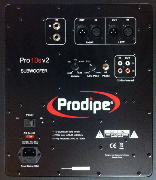 Prodipe Pro 10s v2 aktywny monitor studyjny