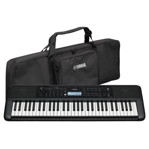 Yamaha PSR-E383 + SC-KB630 keyboard do nauki gry z pokrowcem