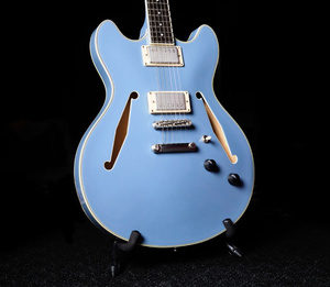 D'Angelico Excel DC Tour Solid Slate Blue gitara elektryczna