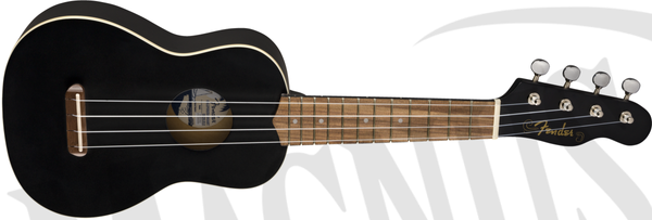Fender Venice Soprano Ukulele BLK ukulele