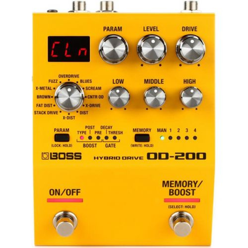 Boss OD-200 Hybrid Drive efekt gitarowy