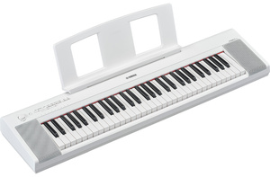 Yamaha Piaggero NP-15 WH pianino cyfrowe - bezpłatne lekcje online i FLOWKEY