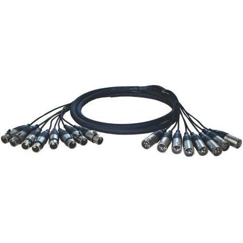 Alva X8X8Pro2 - Kabel 8 x XLRm - 8 x XLRf 2m przewód audio