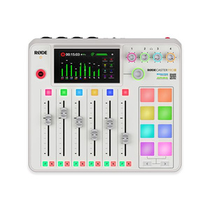 RodeCaster Pro II White stacja robocza do nagrywania + RODE X XDM100 mikrofon