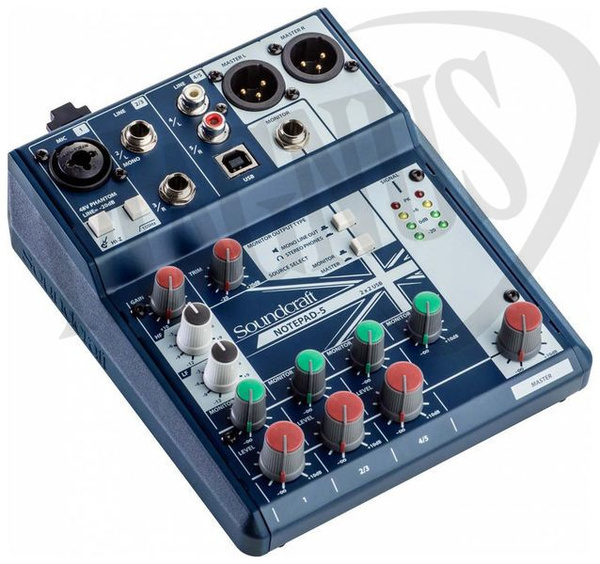Soundcraft Notepad-5 mikser analogowy