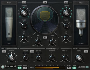 Townsend Labs Sphere L22 Modeling System mikrofon z systemem precyzyjnego modelowania