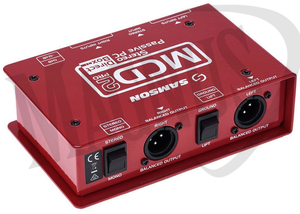Samson S-Max MCD2 Pro stereofoniczny pasywny DI BOX