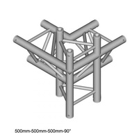 Duratruss DT 33 C44-LUD Trójnik 90 stopni konstrukcja aluminiowa