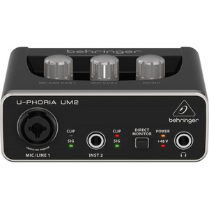 Behringer U-Phoria UM2 interfejs audio USB - tylko otwarty