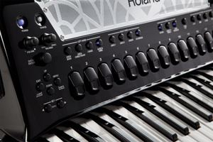 Roland FR 8X BK - cyfrowy akordeon klawiszowy akordeon