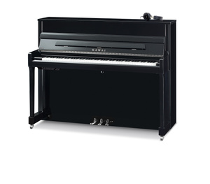 Kawai K-200 ATX4 EP Silver — Pianino akustyczne z hybrydowym systemem AnyTime X4