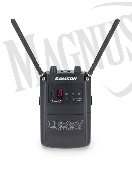 Samson CR88 Camera Combo zestaw bezprz. nakamerowy z dwoma nadajnikami 606-630 MHz