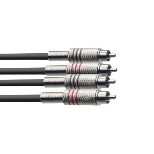 Stagg STC1C podwójny kabel połączeniowy 1m