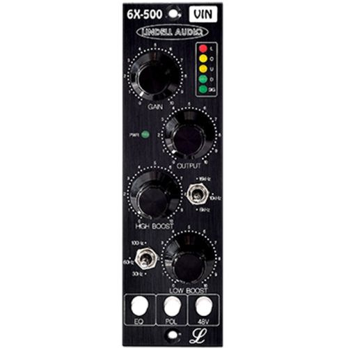 Lindell 6X-500VIN preamp mikrofonowy