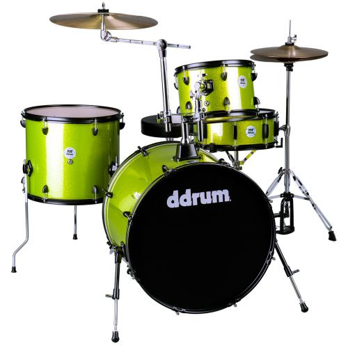 Ddrum D2 Rock Lime Sparkle perkusja akustyczna