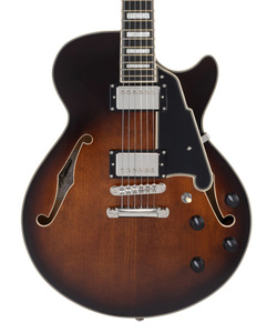 D'Angelico Premier SS Brown Burst gitara elektryczna