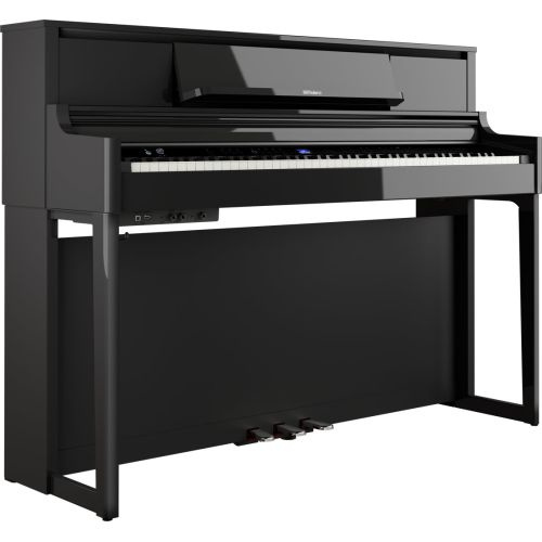 Roland LX - 5 PE - pianino cyfrowe - czarny połysk