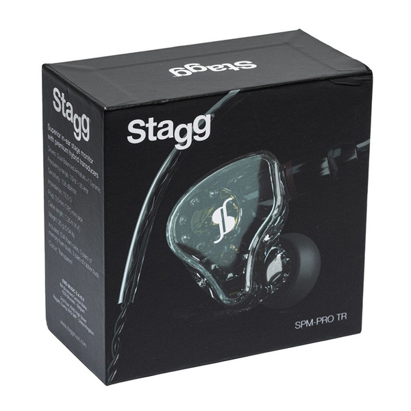 Stagg SPM-PRO TR - douszne monitory słuchawkowe słuchawki studyjne