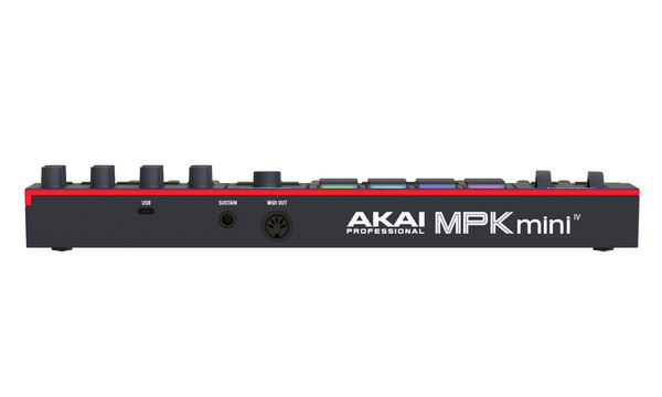 Akai MPK Mini MK4 Black ultrakompaktowa klawiatura sterująca