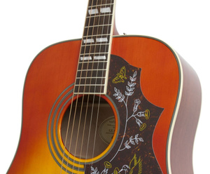 Epiphone Hummingbird Studio Solid Top Fishman Sonitone FC Faded Cherry Sunburst - gitara elektroakustyczna